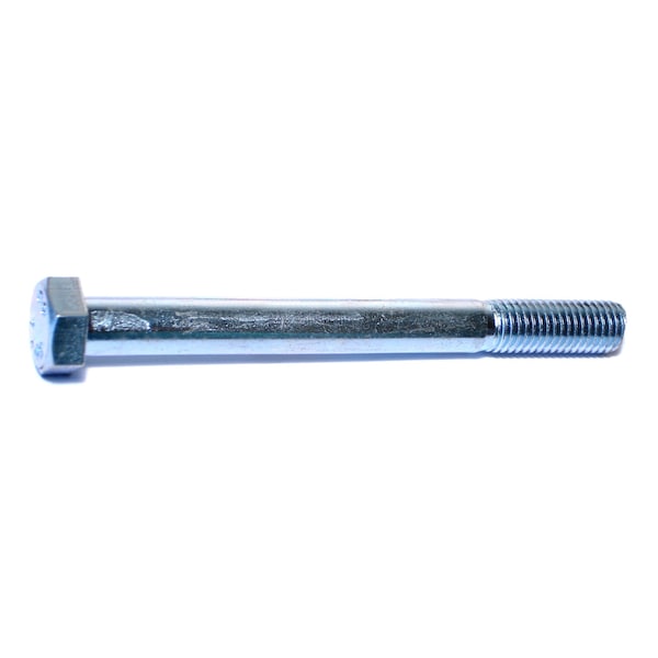 Midwest Fastener Grade 2, 5/8"-11 Hex Head Cap Screw, Zinc Plated Steel, 6-1/2 in L, 15 PK 53327 - main